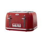 Breville Impressions 4 Slice Wide Slots Toaster – Red – 2100W – VTT783 - 01