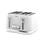 Breville Impressions Collection 4 Slice Toaster – White – 2100W – VTT470 - 01