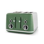 Breville Lustra 4 Slice Wide Slots Toaster – Green – 1950W – VTT992 - 01