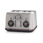 Breville Selecta Collection 4 Slice Toaster – Silver – 1950W – VTT953 - 01