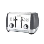 Breville Strata 4 Slice Toaster – Grey – 1650W – VTT764 - 01