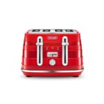Delonghi Avvolta CTA Class 4 Slice Toaster – Red – 1800W – CTAC4003.R - 01