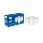 Philips Ultrafiltration 3 Packs Replacement Water Filter Cartridges – White – 2 L – AWP261 - 01