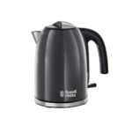 Russell Hobbs Colours Plus Stainless Steel Electric Kettle – Grey – 1.7 L – 20414 - 01
