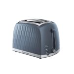 Russell Hobbs Honeycomb 2 Slice Extra Wide Slot Toaster – Grey – 850W – 26063 - 01
