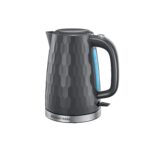 Russell Hobbs Honeycomb Cordless Electric Kettle – Grey – 1.7 L – 26052 - 01