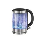 Russell Hobbs Illuminating Glass Kettle – Black – 1.7 L – 21600-10 - 01