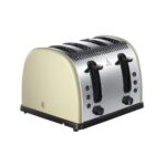 Russell Hobbs Legacy 4 Slice Stainless Steel Toaster – Cream – 2400W – 21302 - 01