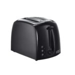 Russell Hobbs Textures 2 Slice Plastic Toaster – Black – 850W – 21641 - 01