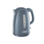 Russell Hobbs Textures Electric Kettle With Rapid Boil – Grey – 1.7 L – 21274 - 01