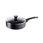 Tefal Jamie Oliver Non Stick Deep Saute Pan – Black – 24cm – E7763245 - 01