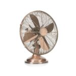 Tristar 35W Retro Copper Table Fan - Gold - 30cm - VE-5970UKQ - 01